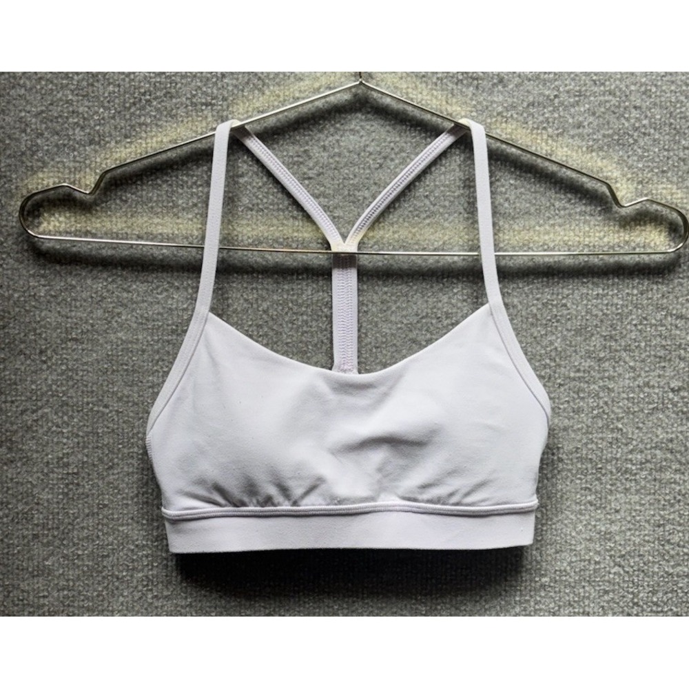 Lululemon Power Y Bra Size 2 Pink | Yoga Activewear Athleisure Sports Bra Padded